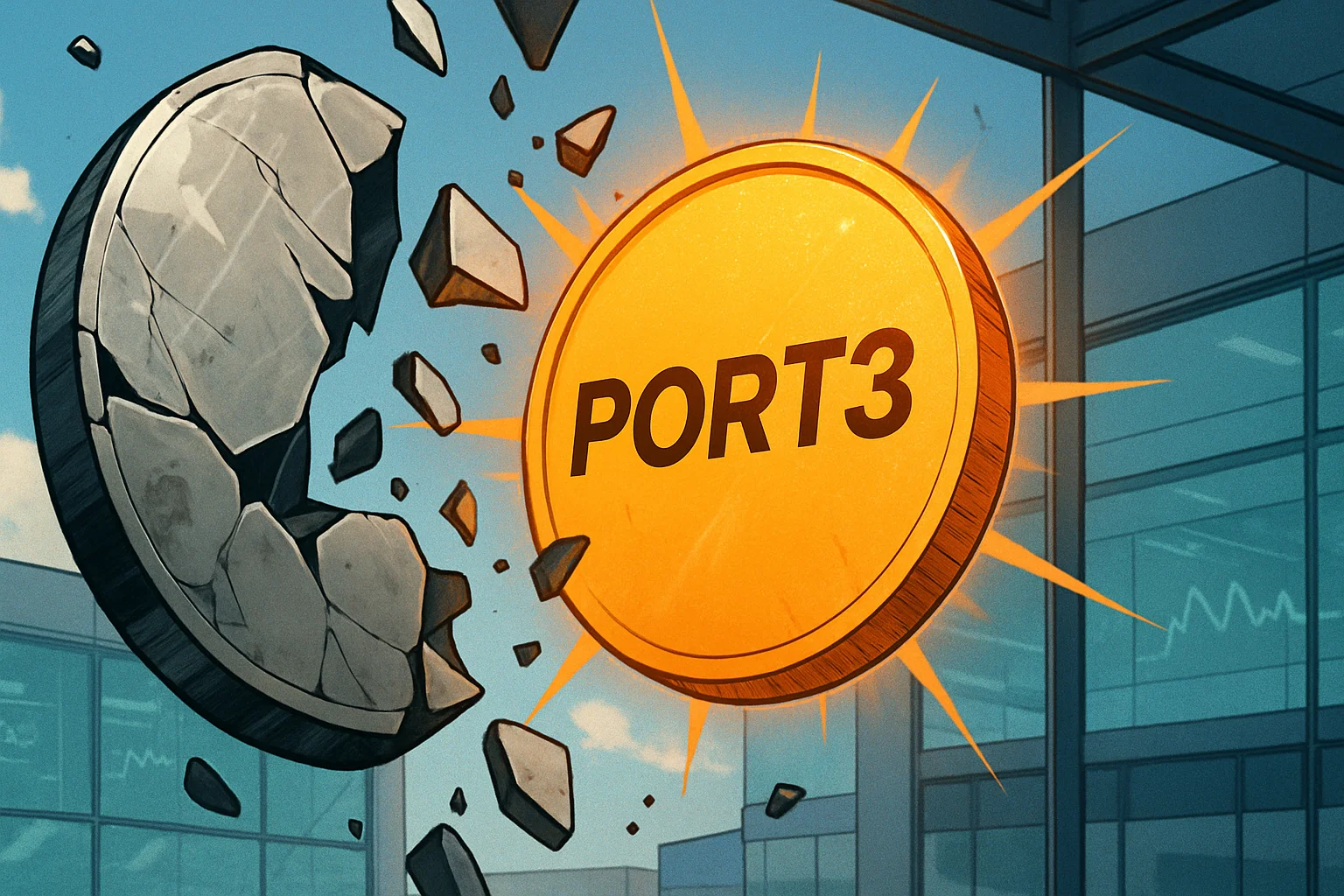 Après le piratage du réseau Port3, les responsables ont décidé d'émettre de nouveaux jetons et contrats pour redémarrer l'écosystème, et $PORT3 est revenu à zéro.
