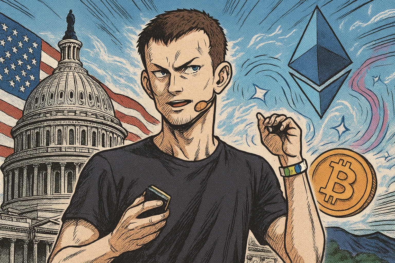 Buterin prévient que Bitcoin sera piraté en 2028 : avant les élections américaines, Ethereum doit améliorer sa défense quantique d'ici quatre ans