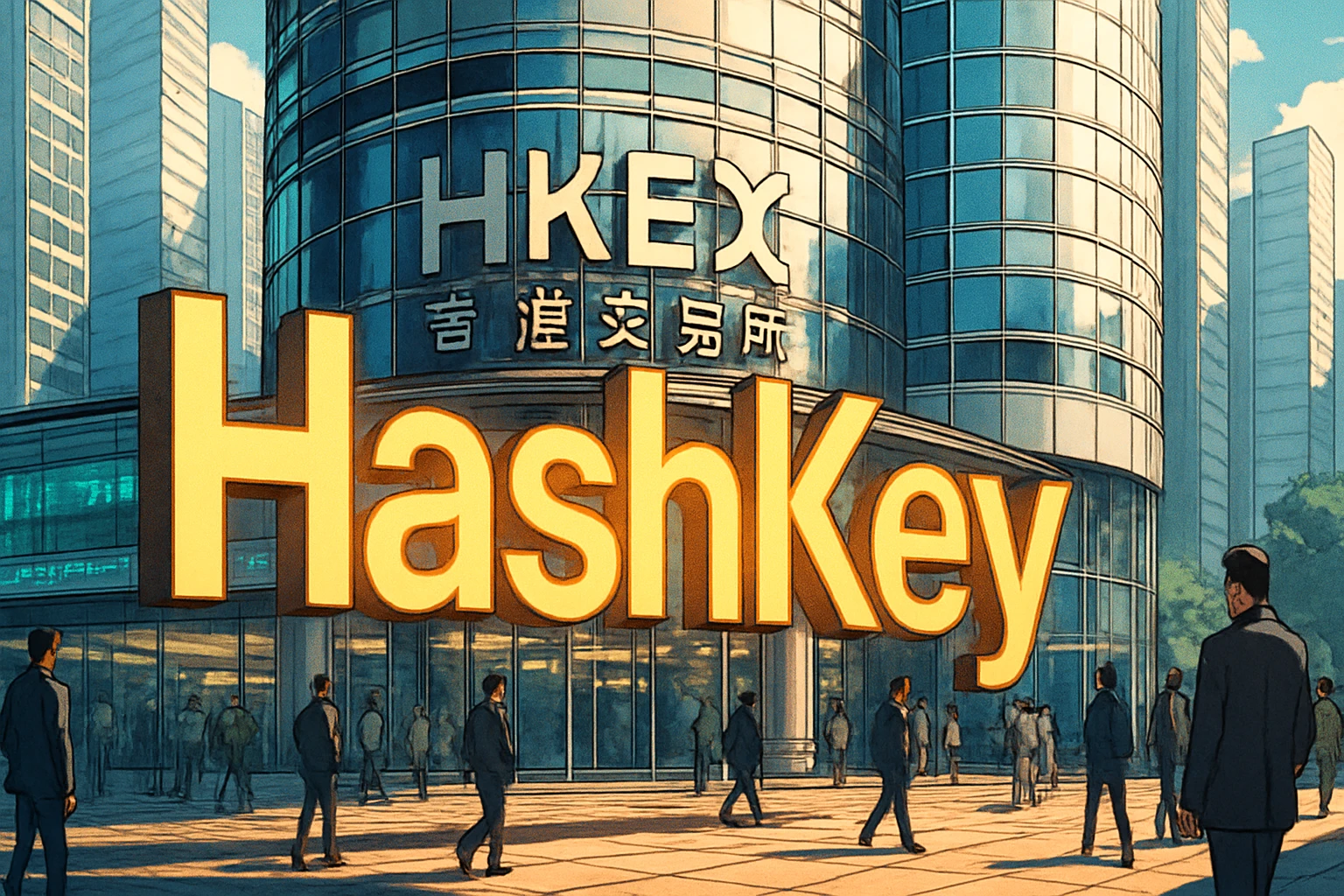 La bourse de conformité de Hong Kong HashKey Holdings est officiellement cotée à la Bourse de Hong Kong
