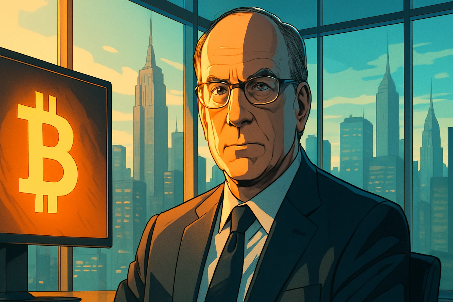 Le PDG de BlackRock admet publiquement son erreur : Bitcoin n'est pas seulement un crime, c'est un actif de peur très volatil