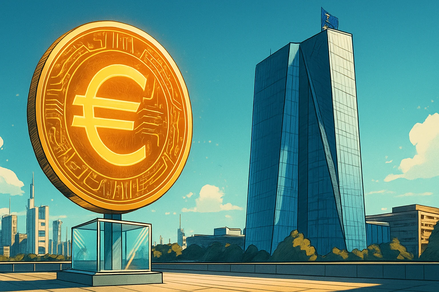 Président de la Banque centrale européenne : Le système central numérique des CBDC en euros est achevé et sera en route dès le second semestre 2026